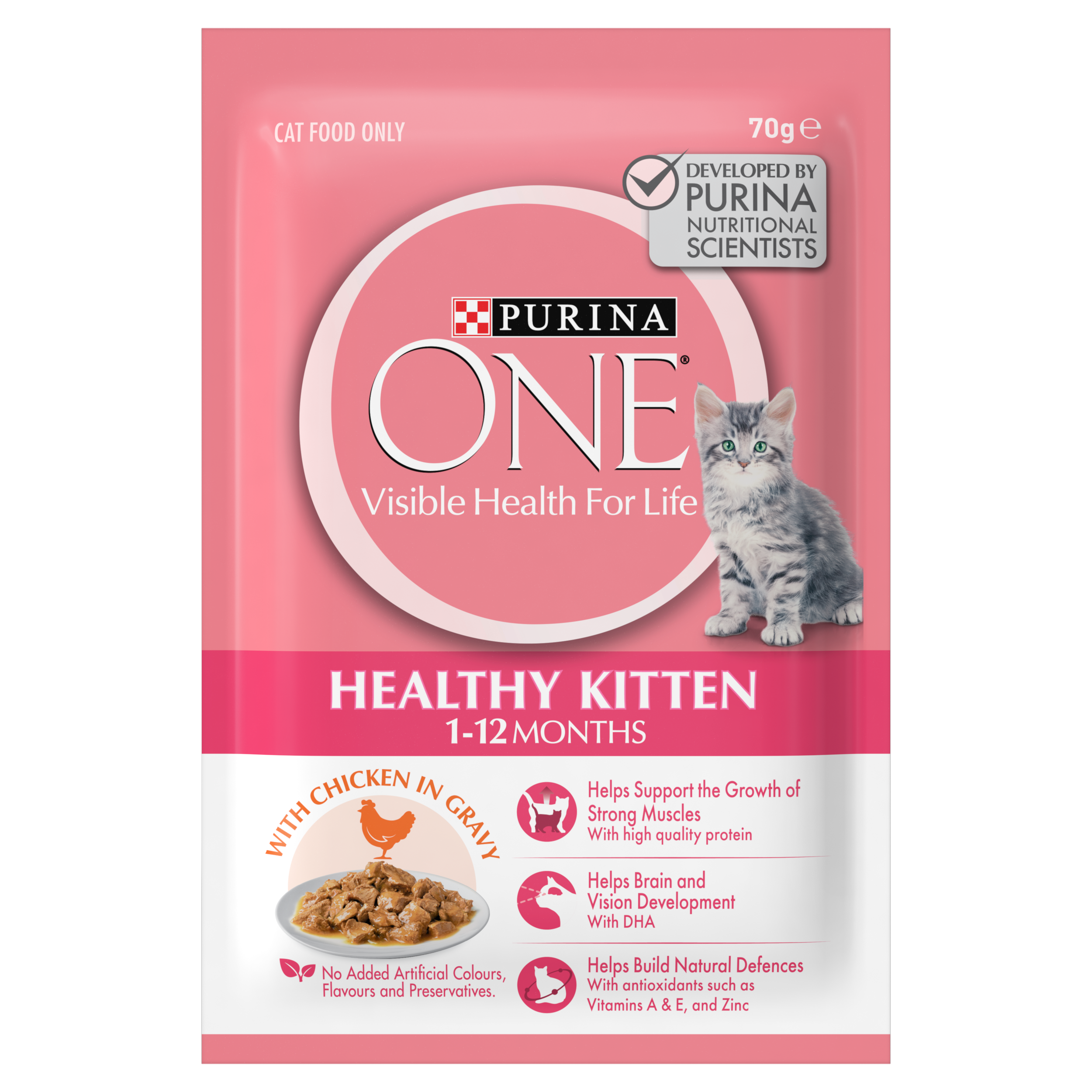 Healthy cat 2025 food for kittens